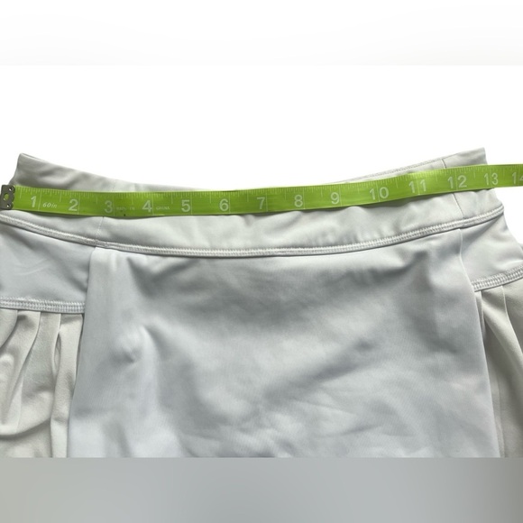 Athleta White Pleated Golf Tennis Pickleball Skort White Size XS - Picture 7 of 8